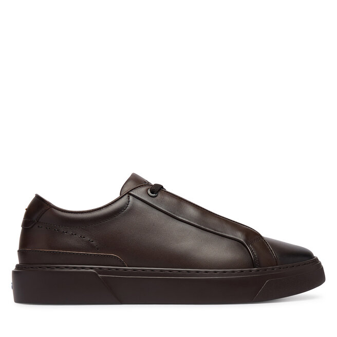 Sneakersy BOSS Gary 50546855 Brązowy - męskie