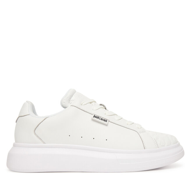 Sneakersy Just Cavalli 79QA3SBE ZPB62 Biały - męskie