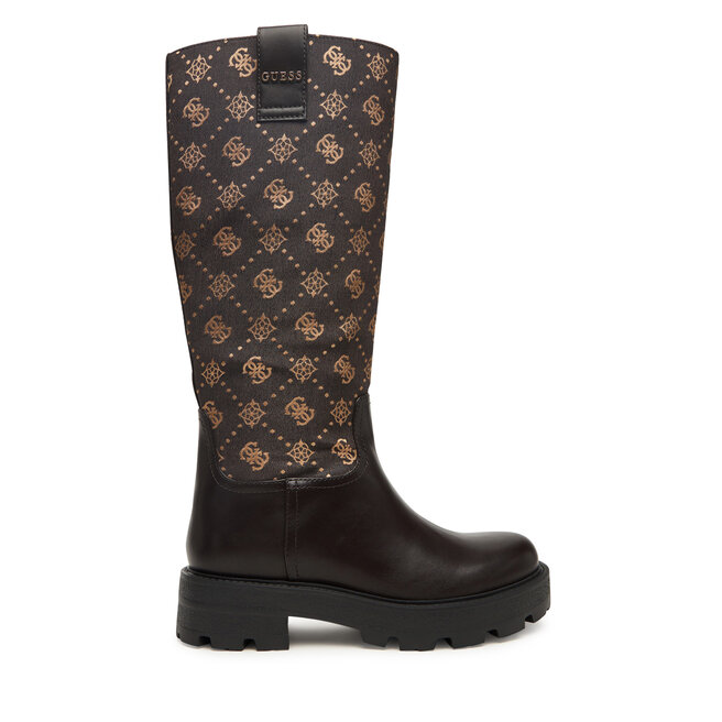 Kozaki Guess FLFYNN FAL11 Brązowy - kobiece