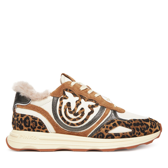 Sneakersy PINKO Zoe 01 SS0087P121 Beżowy - kobiece