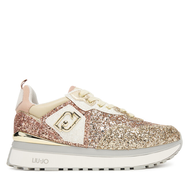 Sneakersy Liu Jo Maxi Wonder 01 BF5009 TX007 Złoty - kobiece