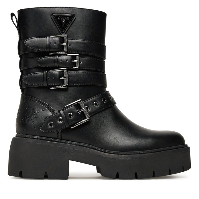 Botki Guess FLTSVO FAL10 Czarny - kobiece