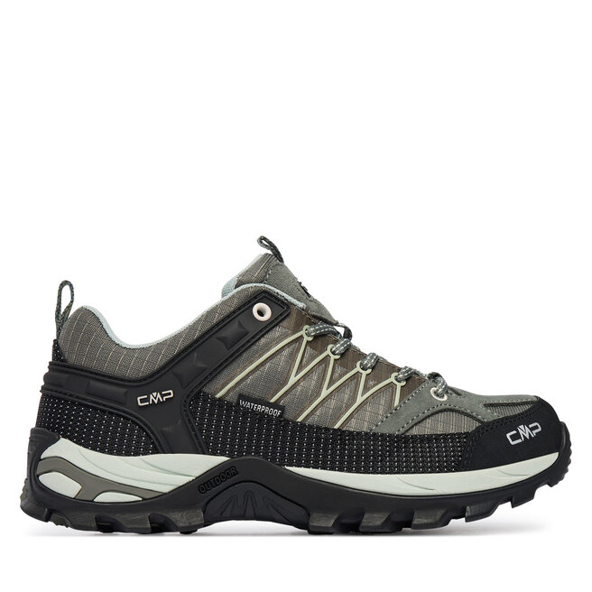 Trekkingi CMP Rigel Low Wp 3Q54456 Zielony - kobiece