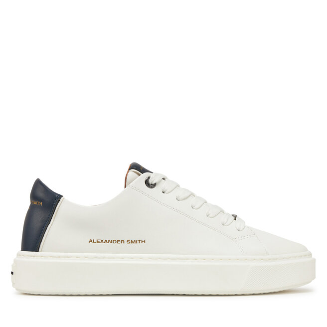 Sneakersy Alexander Smith London Man ALBBLDM Biały - męskie