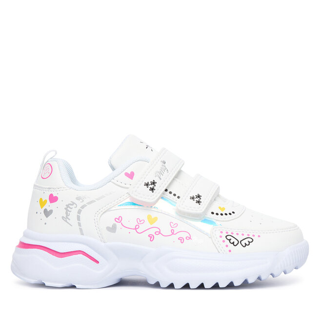 Sneakersy Primigi 2462500 Biały - dziewczęce