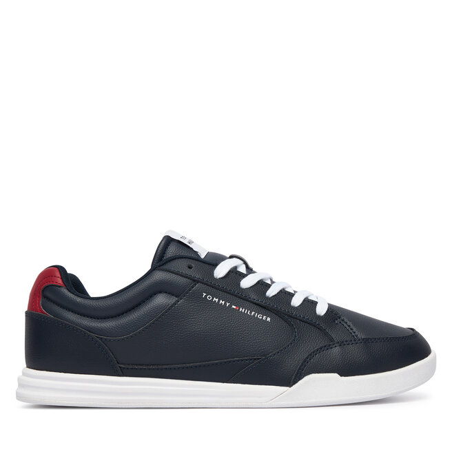 Sneakersy Tommy Hilfiger Lo Pro Cupsole Perf Leather FM0FM05944 Biały - męskie