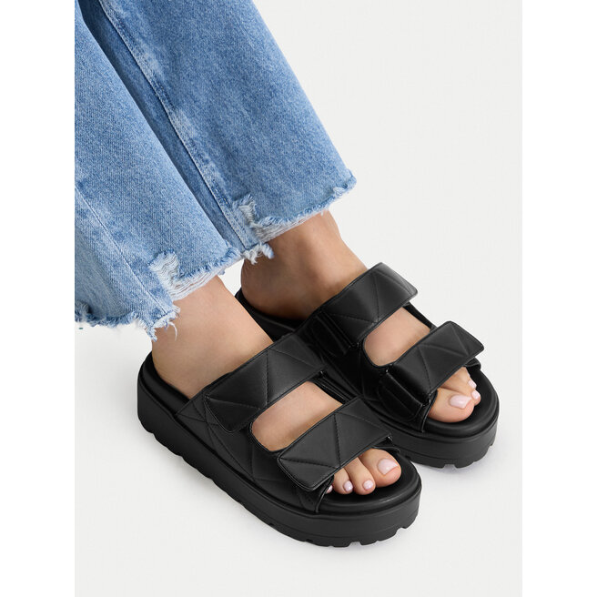 Klapki DeeZee CEO-R25SS09248 Czarny -