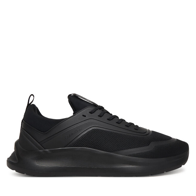 Sneakersy Calvin Klein Light Eva Run Lace Sock Mm HM0HM02164 Czarny - męskie