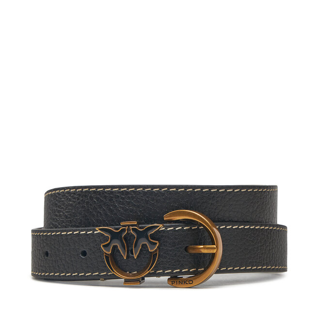 Pasek Damski Pinko Tamboril H2.5 Belt 20241 PLT01 102820.A158 Czarny -