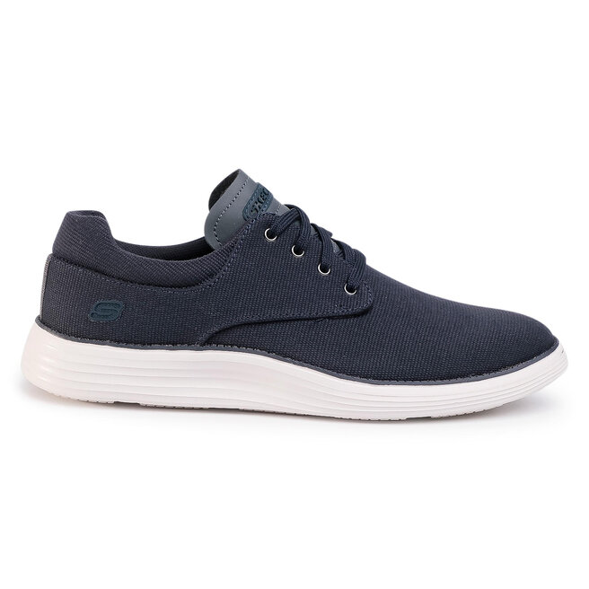 Sneakersy Skechers Burbank 204083/NVY Granatowy - męskie