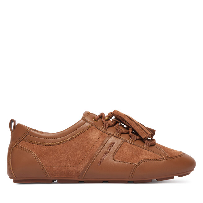 Sneakersy MICHAEL Michael Kors Keely 43F6KLFS2S Brązowy - kobiece