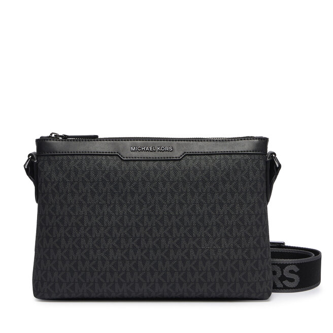 Saszetka MICHAEL Michael Kors Hudson 33F6LHDM1B Czarny -