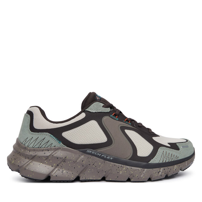 Sneakersy Skechers Flex 4.0 233256/NTBR Brązowy - męskie