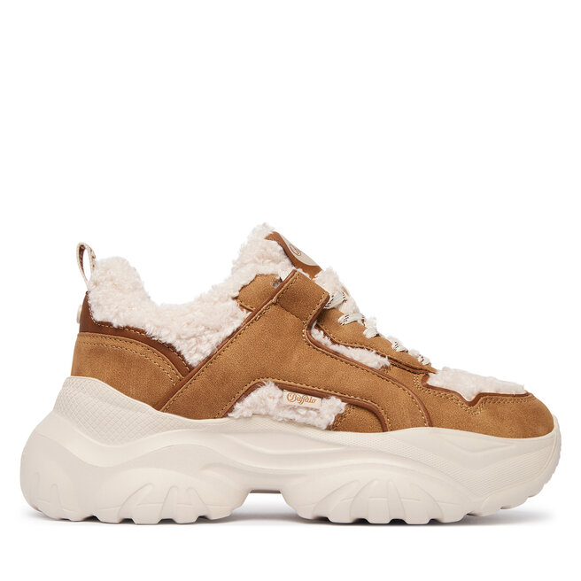 Sneakersy Buffalo Bliss Warm 18349 Brązowy - kobiece