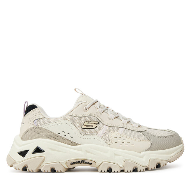 Sneakersy Skechers D'Lites Hiker 180128/NTMT Beżowy - kobiece