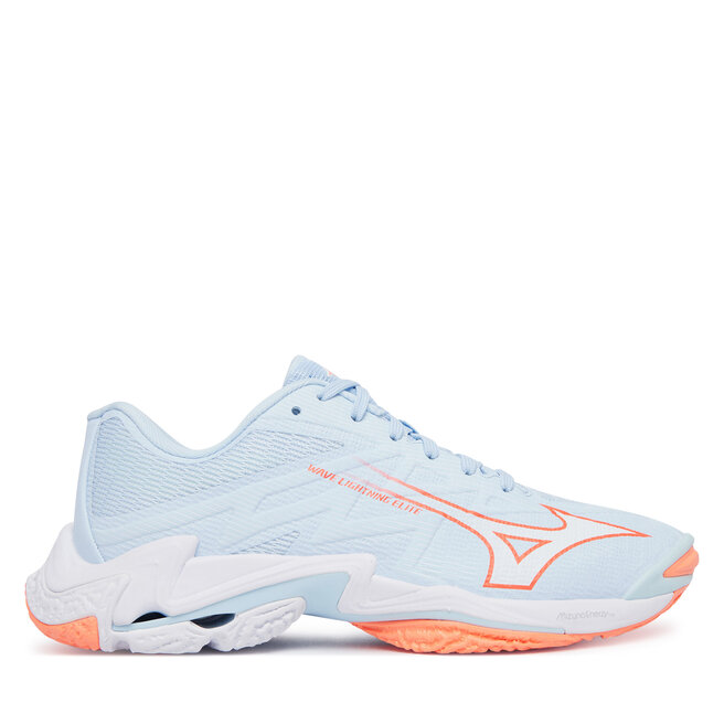 Buty halowe Mizuno Wave Lightning Elite V1GC2600 Niebieski jasny - kobiece