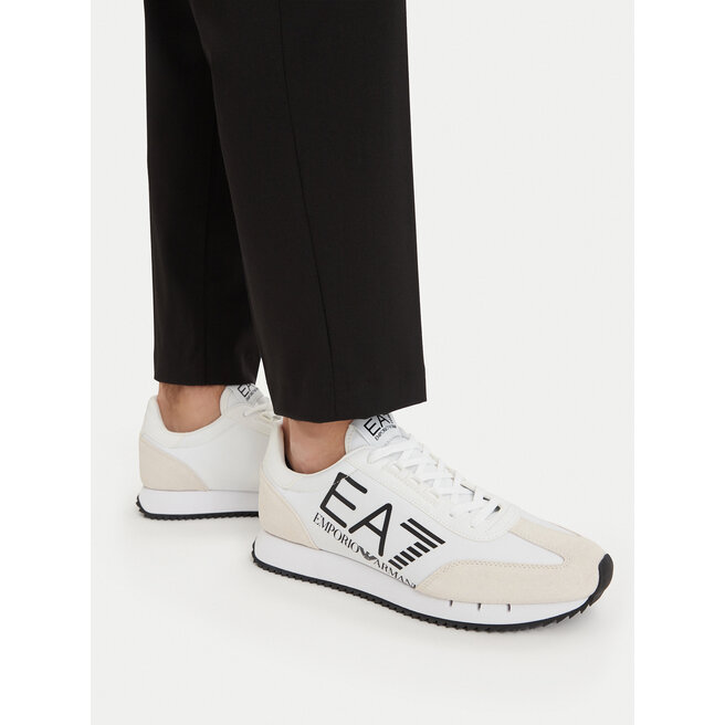 Sneakersy EA7 Emporio Armani 7X000541 AF18609 MZ021 Biały - męskie