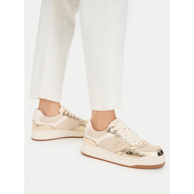 Sneakersy Guess FLJM14 LEL12 Złoty - kobiece