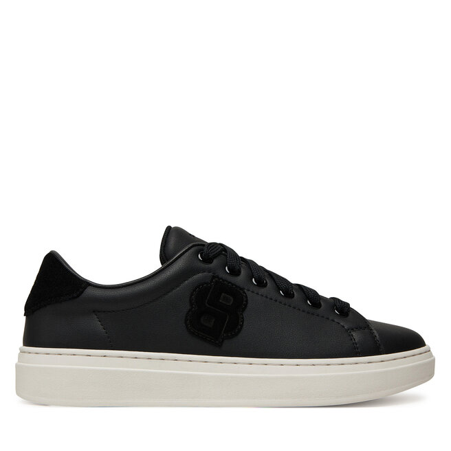 Sneakersy BOSS Kieran 50548277 Czarny - kobiece