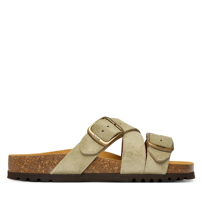 Klapki Scholl Selene F00774 Zielony -
