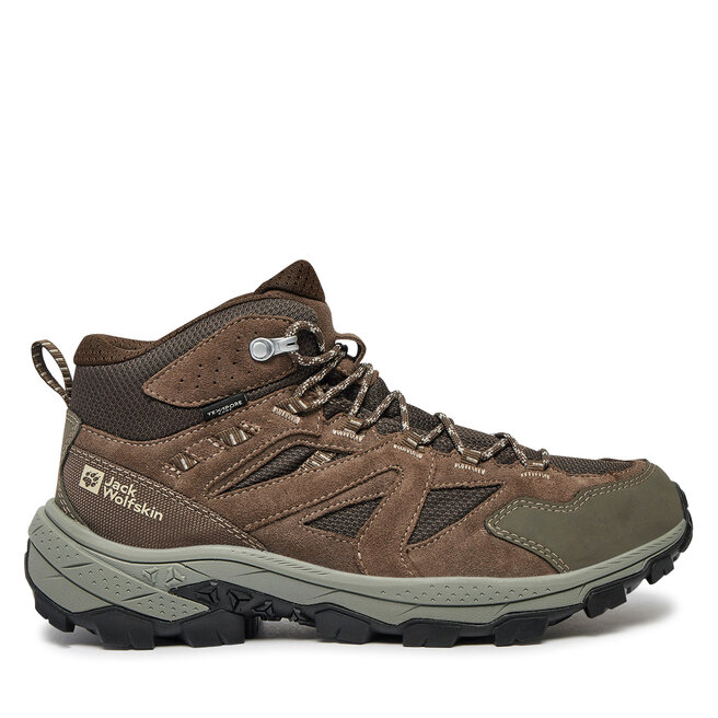 Trekkingi Jack Wolfskin Vojo Tour Texapore Mid M A62072 Brązowy - męskie