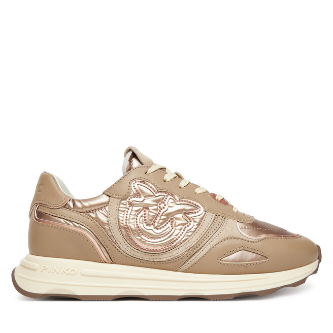 Sneakersy PINKO Zoe 01 SS0087P023 Beżowy - kobiece