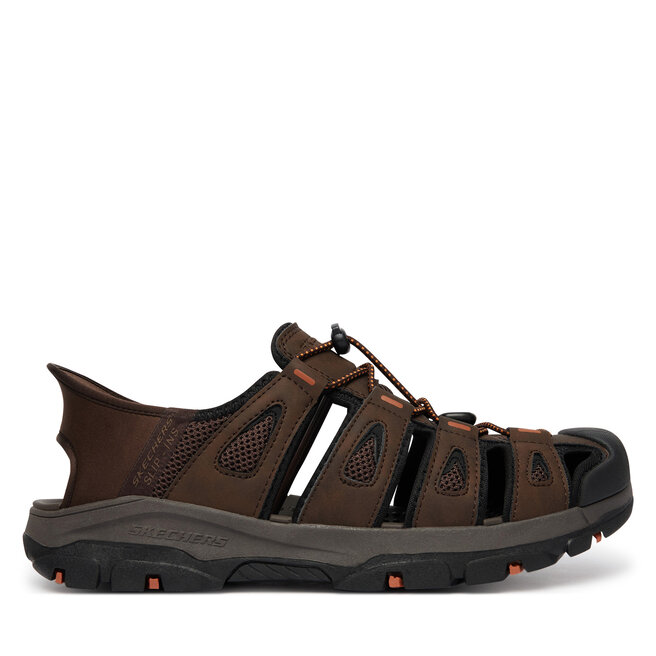 Sandały Skechers Tresmen  205187/CHOC Brązowy - męskie