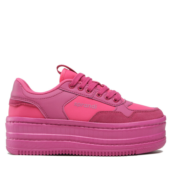 Sneakersy Sprandi WP40-22168Y Różowy - kobiece