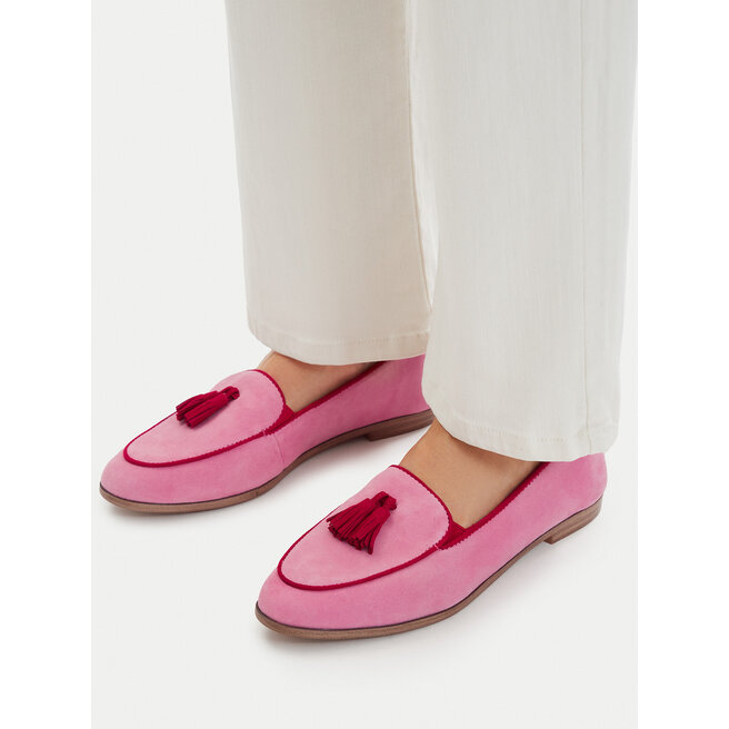 Loafersy Tamaris 1-24221-44 Różowy - kobiece