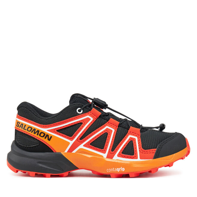 Trekkingi Salomon Speedcross L47724500 Czarny - dziecięce