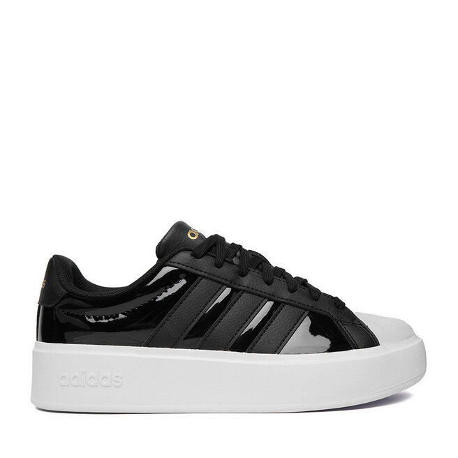 Sneakersy adidas C-STREETTALK BOLD J KI3940 Czarny - dziewczęce
