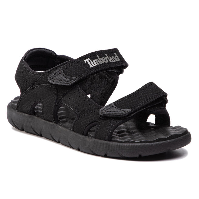 Sandały Timberland Perkins Row 2-Strap TB0A1QXQ0011 Czarny - chłopięce