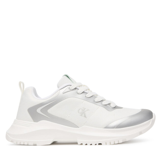 Sneakersy Calvin Klein Low Cut Lace-Up V3A9-83233-1844X059 S Biały - dziewczęce