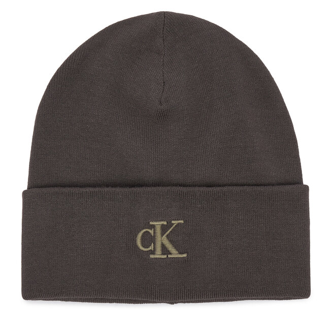 Czapka Calvin Klein LV04D8020G Szary ciemny -