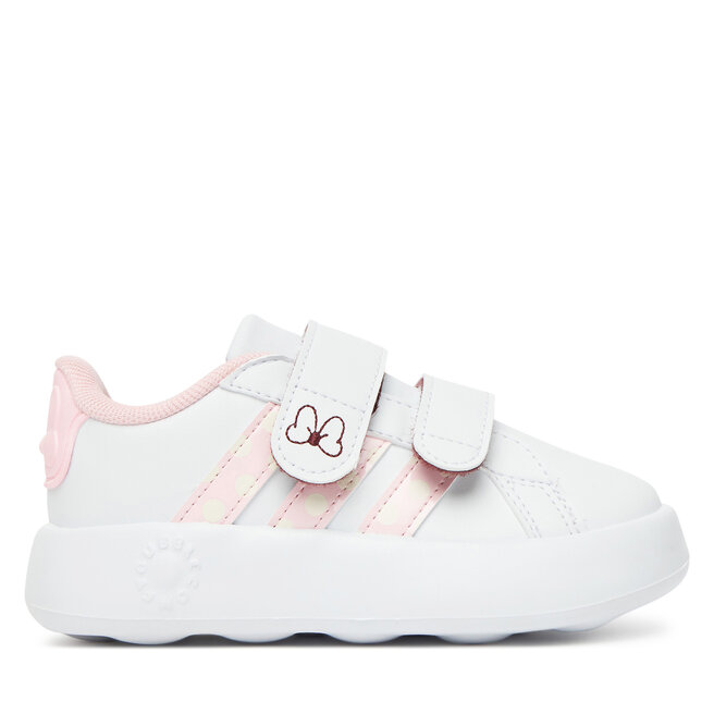 Sneakersy adidas Grand Court Minnie Cf I JR8130 Biały - dziewczęce