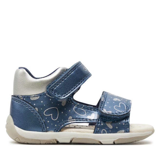 Sandały Geox B Sandal Tapuz Girl B450YA 054AJ C4206 Niebieski - dziewczęce