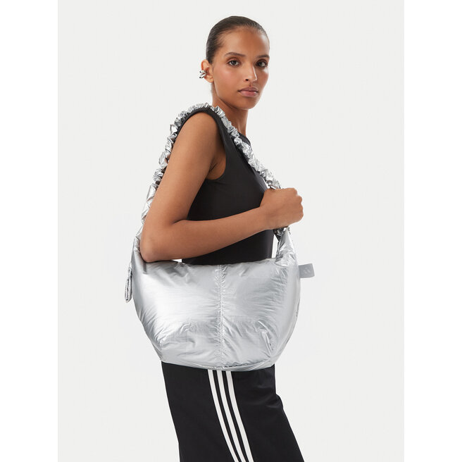 Torebka adidas Metal Shoulder Bag KH4502 Srebrny -