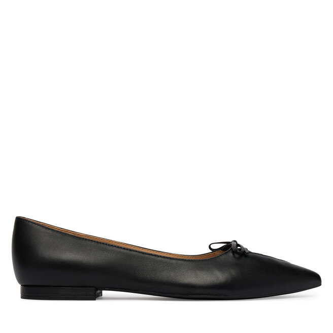 Baleriny LAUREN RALPH LAUREN 802P06376002 Czarny -