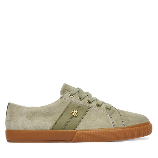 Sneakersy LAUREN RALPH LAUREN Janson II 802868344007 Zielony - kobiece