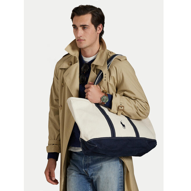 Torebka Polo Ralph Lauren 405P02124001 Kremowy -