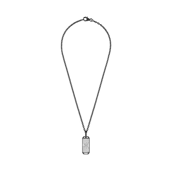 Naszyjnik PHILIPP PLEIN $Kull Bones PJWEA09NU Srebrny -