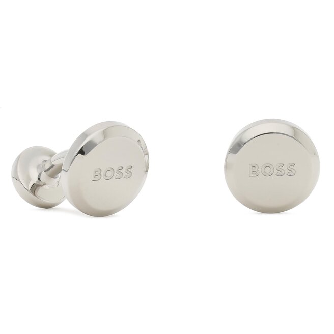 Spinki do mankietów BOSS 50495126 Srebrny -