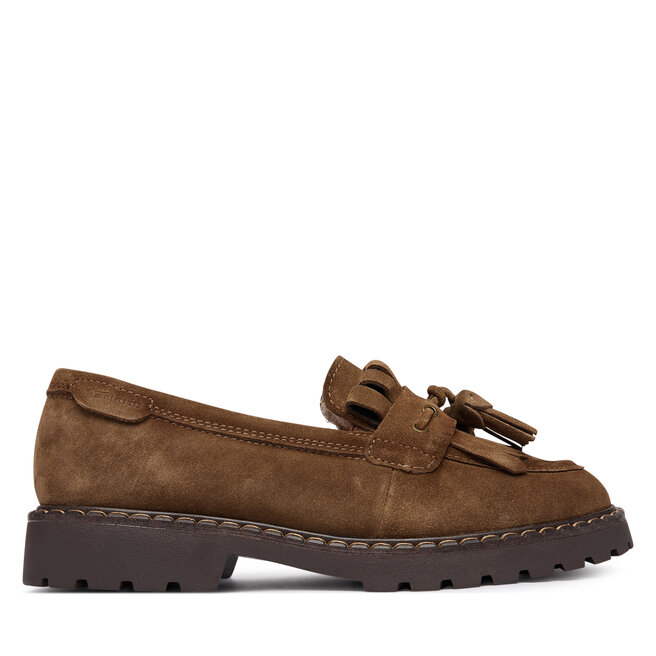 Loafersy Tamaris 1-24716-47 Brązowy - kobiece