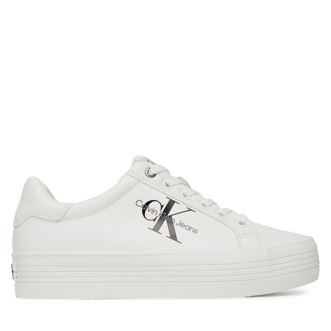 Tenisówki Calvin Klein Jeans YW0YW00847 Biały - kobiece