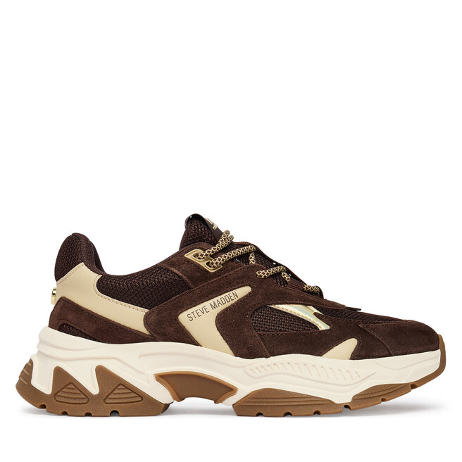 Sneakersy Steve Madden Ample 11004898 Brązowy - kobiece