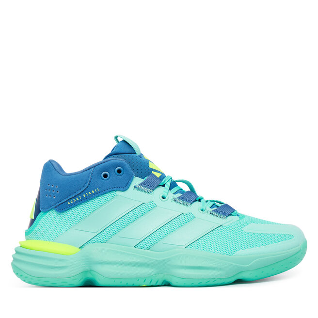 Buty halowe adidas Court Stabil KJ3665 Turkusowy - kobiece