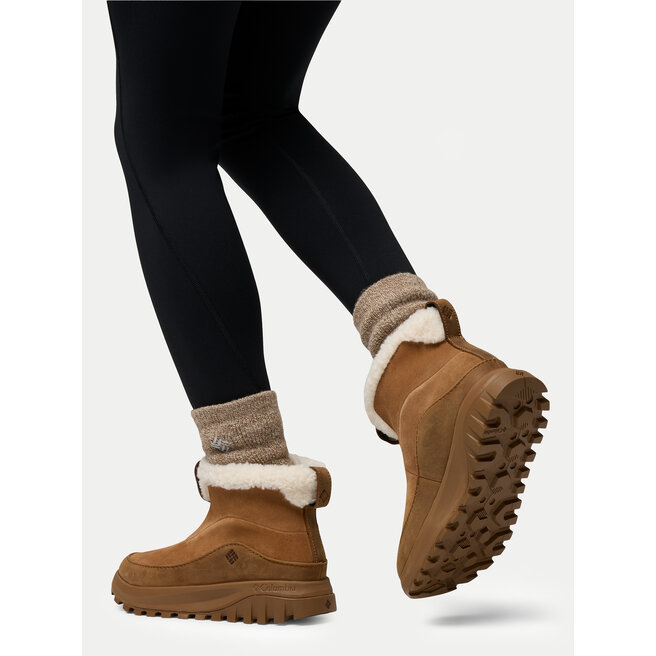 Śniegowce Columbia Snowtrot Ease Boot 2165891 Brązowy - kobiece