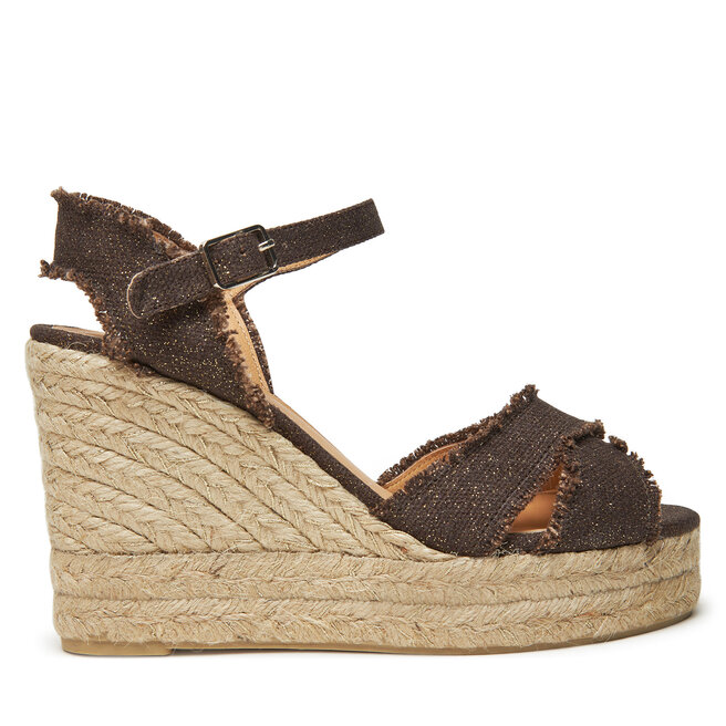 Espadryle Castañer Bromelia/8Ed/032 022360 Brązowy - kobiece