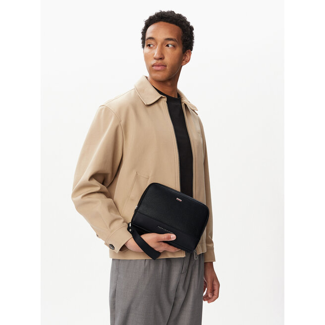 Saszetka Tommy Hilfiger Th Central Pouch AM0AM14484 Czarny -