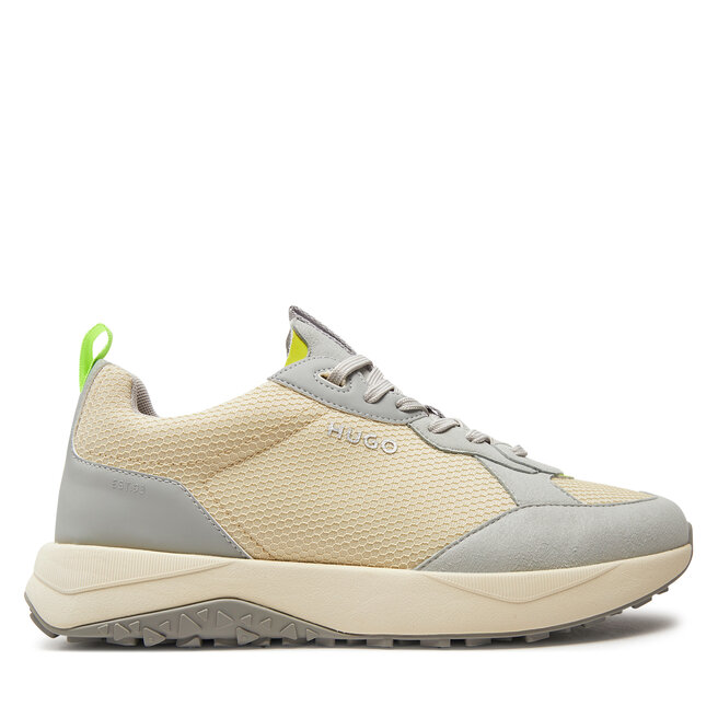Sneakersy HUGO Kane 50517271 10260561 01 Beżowy - męskie